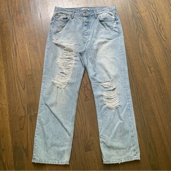 GRLFRND | The Rhea Distressed Jeans in Over Now size 30 - Picture 3 of 12